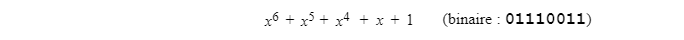 Exemple d'addition (5) - Résultat addition